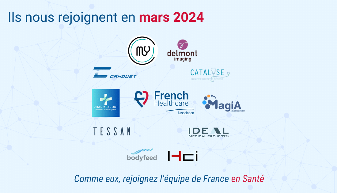 10 new members of the French Health Association in March